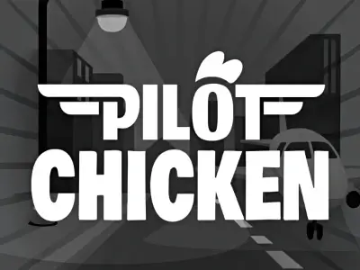 Pilot Chicken game screen with cultural symbols and patterns