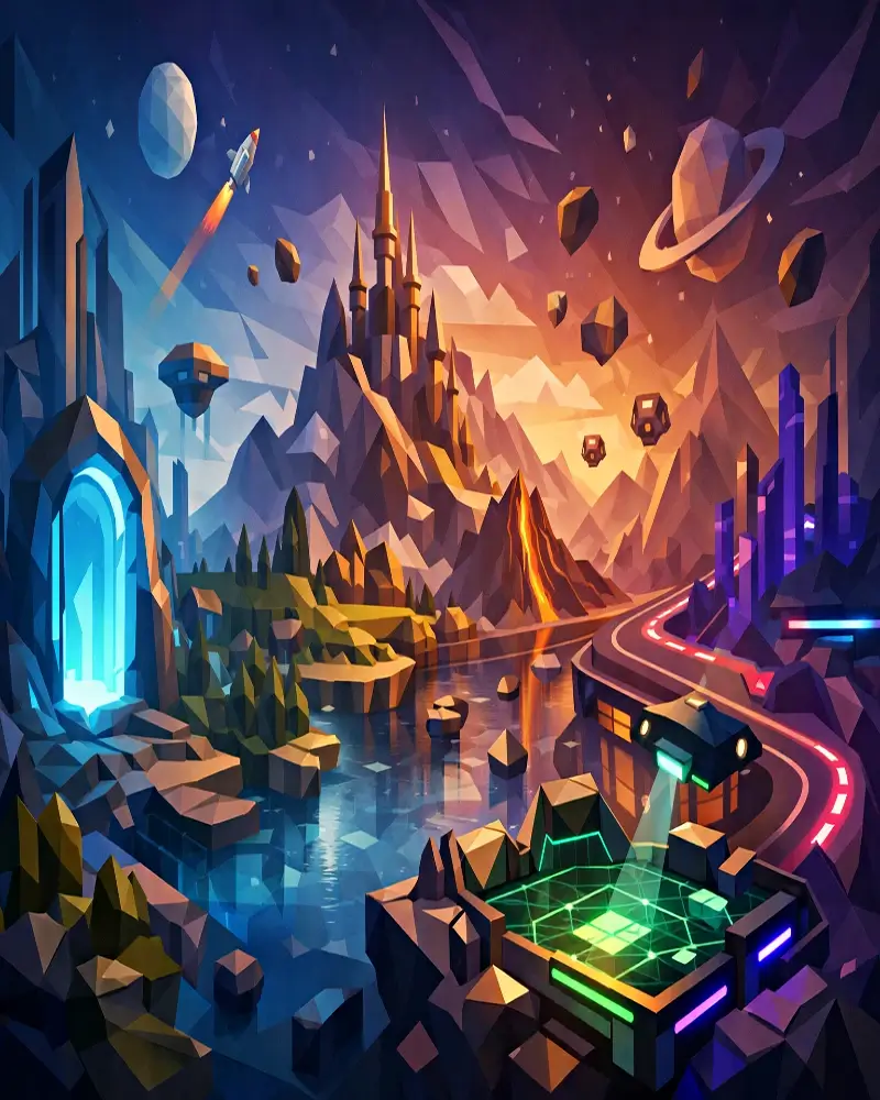 Constellation network illustration symbolizing community connection